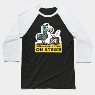 DODO WGA SAG-AFTRA on strike Baseball T-Shirt